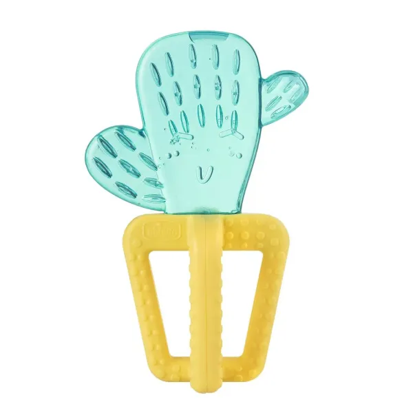 CHICCO ANNEAU DE DENTITION REFRIGERANT AVEC EAU CACTUS 4M+