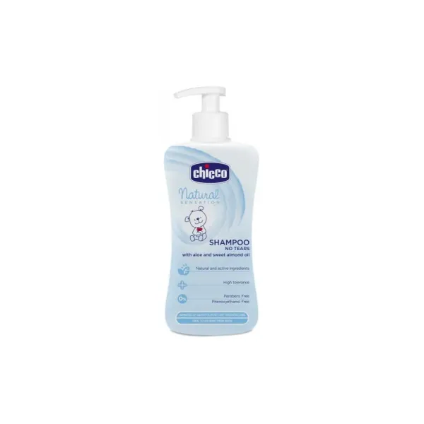 CHICCO NATURAL SENSATION SHAMPOOING SANS LARMES 0M+ 300ML