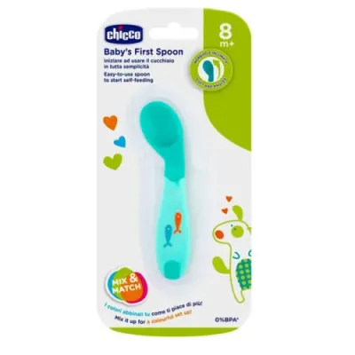 CHICCO CUILLERE SILICONE 8M+ CHICCO CUILLERE SILICONE 8M+