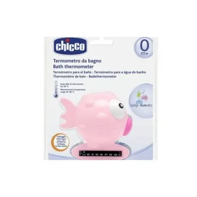 CHICCO THERMOMETRE DE BAIN ROSE FISH