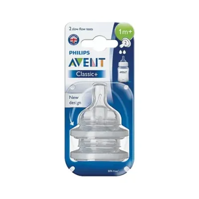 AVENT 2 TETINE ANTI-COLIQUE 1M+ SCF632/27 AVENT 2 TETINE ANTI-COLIQUE 1M+ SCF632/27
