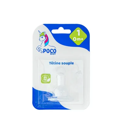 POCO BABY TÉTINE SOUPLE 1ERE AGE POCO BABY TÉTINE SOUPLE 1ERE AGE