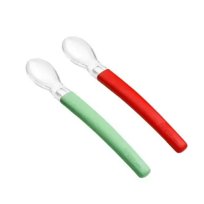 WEE 2 CUILLERES EN SILICONE 6 MOIS + WEE 2 CUILLERES EN SILICONE 6 MOIS +