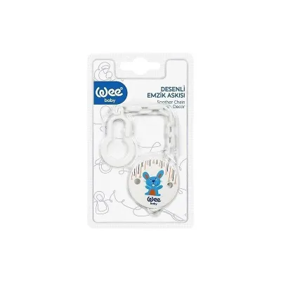 WEE BABY SOOTHER CHAIN WITH DECOR 901 WEE BABY SOOTHER CHAIN WITH DECOR 901