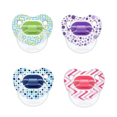 WEE BABY SUCETTE TRANSPARENTE DECOREE 0-6M 836 WEE BABY SUCETTE TRANSPARENTE DECOREE 0-6M 836