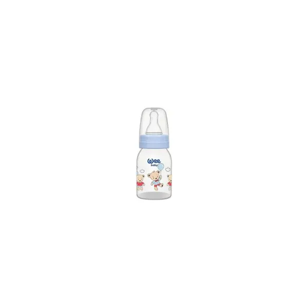 WEE BABY NATURAL BIBERON EN PLASTIQUE 0-6M 125ML 851