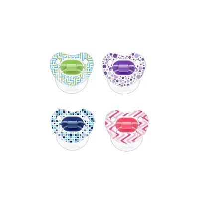 WEE BABY SUCETTE TRANSPARENTE DECOREE 6-18M 837 WEE BABY SUCETTE TRANSPARENTE DECOREE 6-18M 837