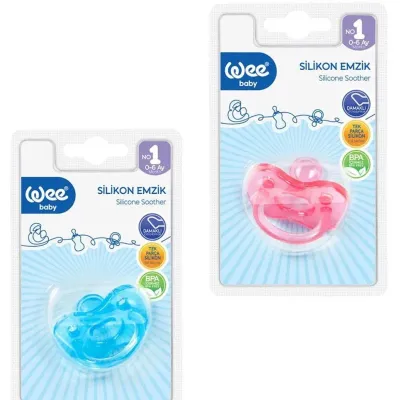 WEE BABY SUCETTE EN SILICONE 0-6M 161 WEE BABY SUCETTE EN SILICONE 0-6M 161