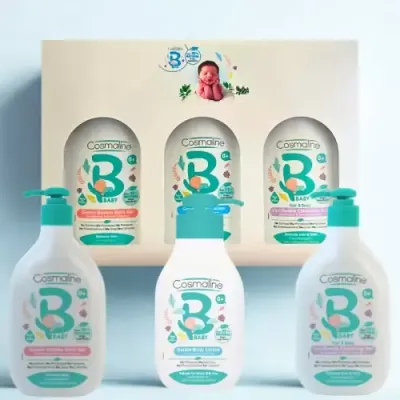 COSMALINE BEBE RITUEL COMPLET 3 EN 1 (CLEANSING 2IN1+BODY LOTION+BUBBLE BATH GEL) COSMALINE BEBE RITUEL COMPLET 3 EN 1 (CLEANSING 2IN1+BODY LOTION+BUBBLE BATH GEL)