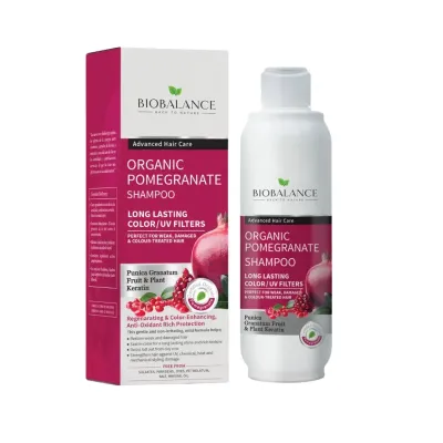 BIOBALANCE ORGANIC POMEGRANATE SHAMPO 330ML BIOBALANCE ORGANIC POMEGRANATE SHAMPO 330ML
