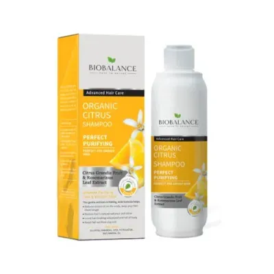 BIOBALANCE ORGANIC CITRUS SHAMPOO 330ML BIOBALANCE ORGANIC CITRUS SHAMPOO 330ML