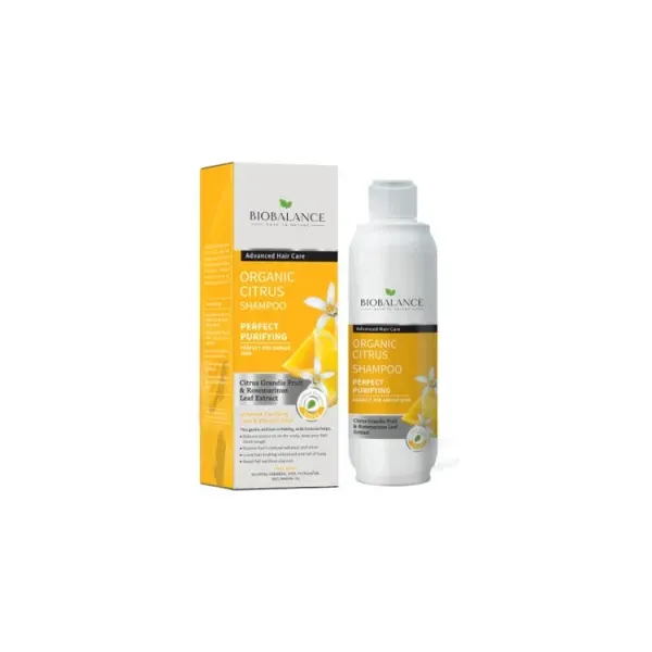 BIOBALANCE ORGANIC CITRUS SHAMPOO 330ML