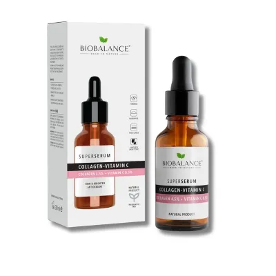 BIOBALANCE SUPER SERUM COLLAGEN VITAMIN C 30ML BIOBALANCE SUPER SERUM COLLAGEN VITAMIN C 30ML
