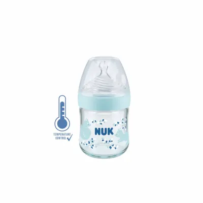 NUK BIBERON NATURE SENS EN VERRE 120ML NUK BIBERON NATURE SENS EN VERRE 120ML