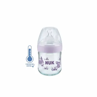 NUK BIBERON NATURE SENS EN VERRE 120ML NUK BIBERON NATURE SENS EN VERRE 120ML