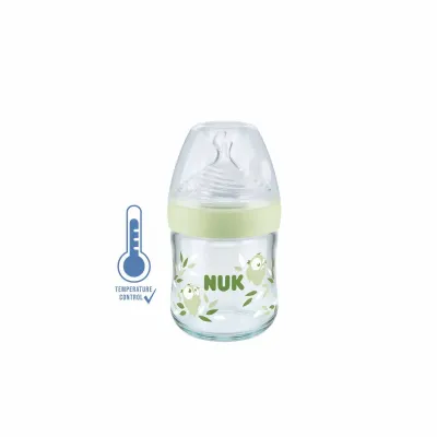 NUK BIBERON NATURE SENS EN VERRE 120ML NUK BIBERON NATURE SENS EN VERRE 120ML