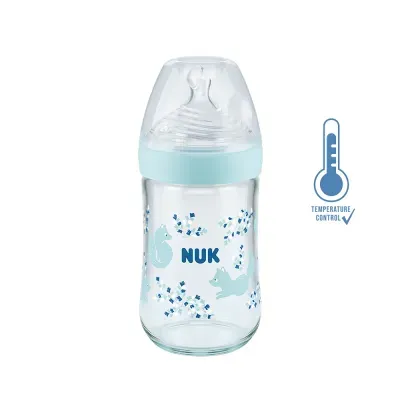 NUK BIBERON NATURE SENS EN VERRE 240ML NUK BIBERON NATURE SENS EN VERRE 240ML