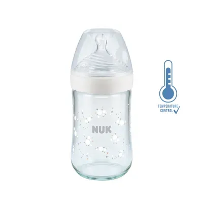 NUK BIBERON NATURE SENS EN VERRE 240ML NUK BIBERON NATURE SENS EN VERRE 240ML