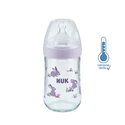 NUK BIBERON NATURE SENS EN VERRE 240ML NUK BIBERON NATURE SENS EN VERRE 240ML
