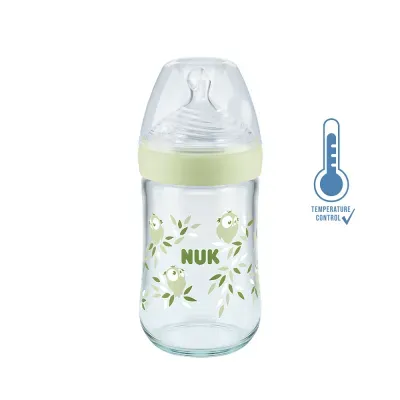 NUK BIBERON NATURE SENS EN VERRE 240ML NUK BIBERON NATURE SENS EN VERRE 240ML