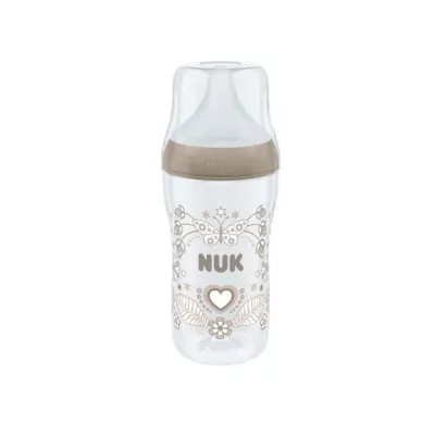 NUK BIBERON PERFECT MATCH PLASTIC AVEC TÉTINE EN SILICONE SOUPLE 260ml NUK BIBERON PERFECT MATCH PLASTIC AVEC TÉTINE EN SILICONE SOUPLE 260ml