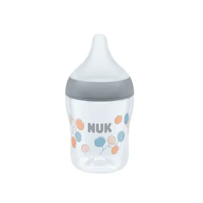 BIBERON NUK PERFECT MATCH PLASTIC AVEC TÉTINE EN SILICONE SOUPLE 150ml BIBERON NUK PERFECT MATCH PLASTIC AVEC TÉTINE EN SILICONE SOUPLE 150ml