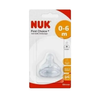 NUK 2 TÉTINES FIRST CHOICE 0-6M NUK 2 TÉTINES FIRST CHOICE 0-6M
