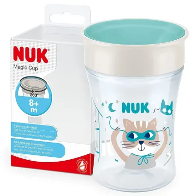 NUK MAGIC CUP SILICONE MIXTE 8 MOIS+ 230ML NUK MAGIC CUP SILICONE MIXTE 8 MOIS+ 230ML