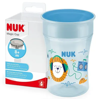 NUK MAGIC CUP SILICONE MIXTE 8 MOIS+ 230ML NUK MAGIC CUP SILICONE MIXTE 8 MOIS+ 230ML