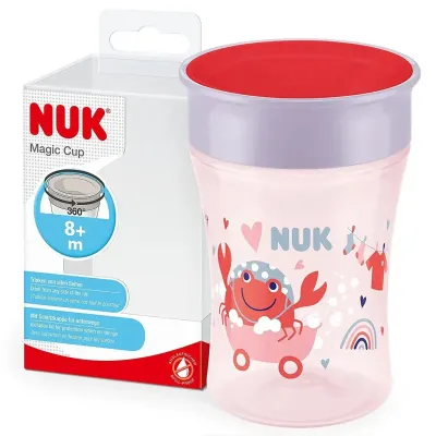 NUK MAGIC CUP SILICONE MIXTE 8 MOIS+ 230ML NUK MAGIC CUP SILICONE MIXTE 8 MOIS+ 230ML