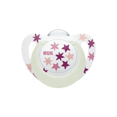 NUK SUCETTE STAR NIGHT OR TRENDLINE 6-18M NUK SUCETTE STAR NIGHT OR TRENDLINE 6-18M