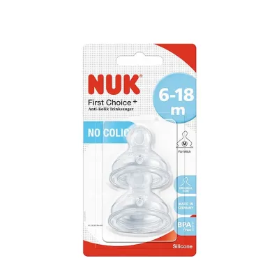 NUK 2 TÉTINES FIRST CHOICE 6-18M NUK 2 TÉTINES FIRST CHOICE 6-18M