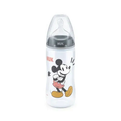 NUK BIBERON MICKEY FIRST CHOICE 6-18M 300ML NUK BIBERON MICKEY FIRST CHOICE 6-18M 300ML