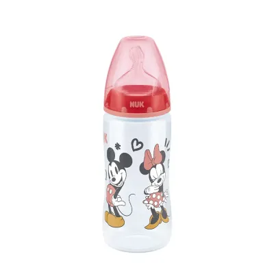 NUK BIBERON MICKEY FIRST CHOICE 6-18M 300ML NUK BIBERON MICKEY FIRST CHOICE 6-18M 300ML