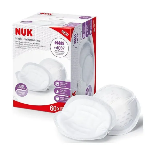 NUK COUSSINETS D'ALLAITEMENTS HIGH PERFORMANCE 30 PIECES