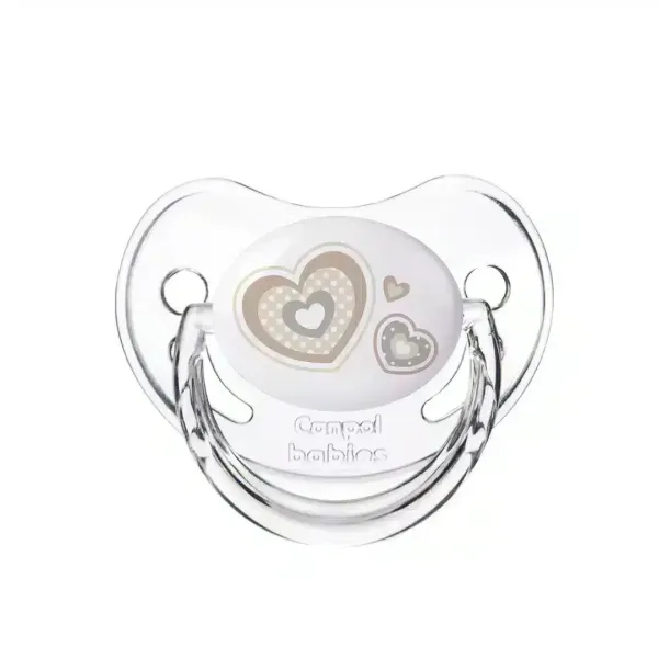 CANPOL SUCETTE ORTHODONTIQUE EN SILICONE 0-6M