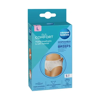 CANPOL BABIES 5 CULOTTES DE MATERNITE JETABLES TAILLE L CANPOL BABIES 5 CULOTTES DE MATERNITE JETABLES TAILLE L