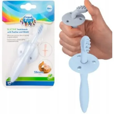 CANPOL BABIES BROSSES À DENTS ET À GENCIVES EN SILICONE CANPOL BABIES BROSSES À DENTS ET À GENCIVES EN SILICONE