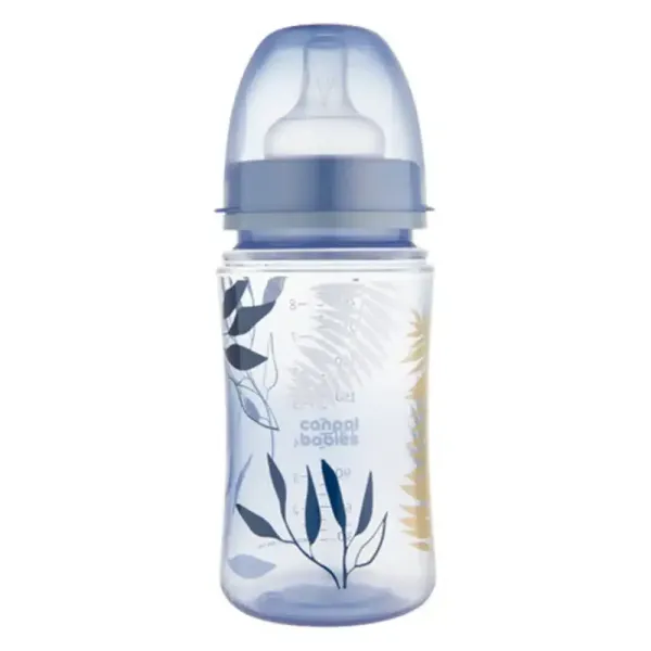 CANPOL BABIES BIBERON ANTICOLIQUE COL LARGE GOLD 240ML 35/240