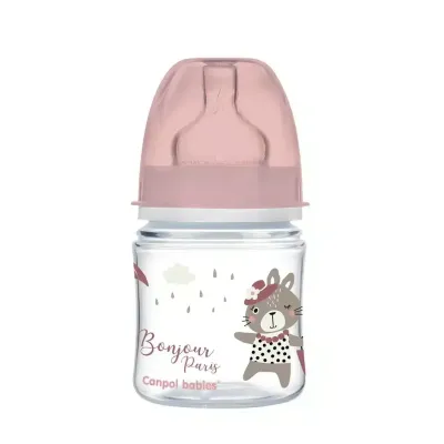CANPOL BABIES BIBERON ANTICOLIQUE COL LARGE BONJOUR PARIS 120ML PP 35/231 CANPOL BABIES BIBERON ANTICOLIQUE COL LARGE BONJOUR PARIS 120ML PP 35/231