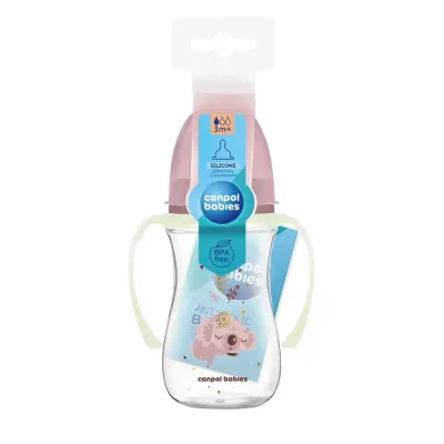 CANPOL BABIES BIBERON ANTI COLIQUE 240ML 3M+ 35/237 CANPOL BABIES BIBERON ANTI COLIQUE 240ML 3M+ 35/237