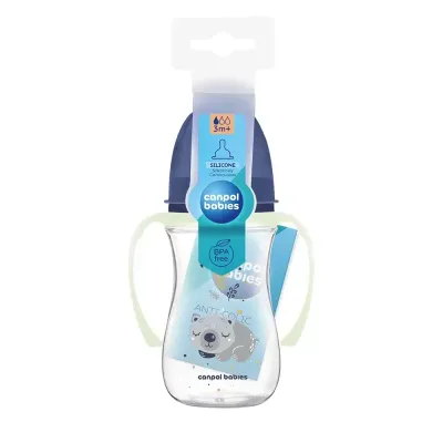 CANPOL BABIES BIBERON ANTI COLIQUE 240ML 3M+ 35/237 CANPOL BABIES BIBERON ANTI COLIQUE 240ML 3M+ 35/237