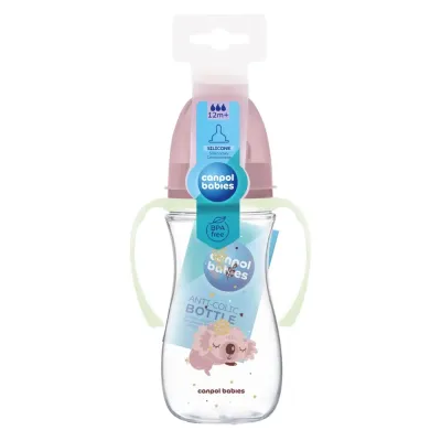 CANPOL BABIES BIBERON ANTI COLIQUE 300ML 12M+ 35/238 CANPOL BABIES BIBERON ANTI COLIQUE 300ML 12M+ 35/238