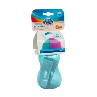 CANPOL BABIES TASSE SPORT AVEC PAILLE RETRACTABLE 12M+ 270ML 56/109 CANPOL BABIES TASSE SPORT AVEC PAILLE RETRACTABLE 12M+ 270ML 56/109