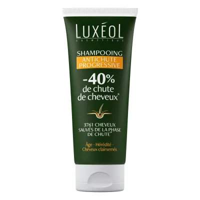 LUXÉOL SHAMPOOING ANTI CHUTE PROGRESSIVE 200ML LUXÉOL SHAMPOOING ANTI CHUTE PROGRESSIVE 200ML