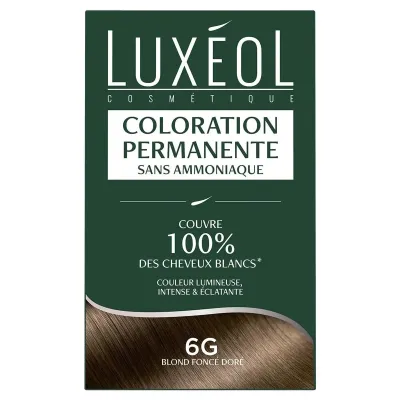 LUXEOL COLORATION 6G BLOND FONCE DORE LUXEOL COLORATION 6G BLOND FONCE DORE