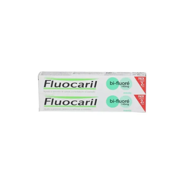 FLUOCARIL DENTIFRICE BI-FLUORÉ 145MG MENTHE 2*75ML