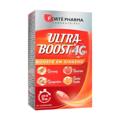 FORTE PHARMA VITALITE 4G ULTRA BOOST 30 COMPRIMES FORTE PHARMA VITALITE 4G ULTRA BOOST 30 COMPRIMES