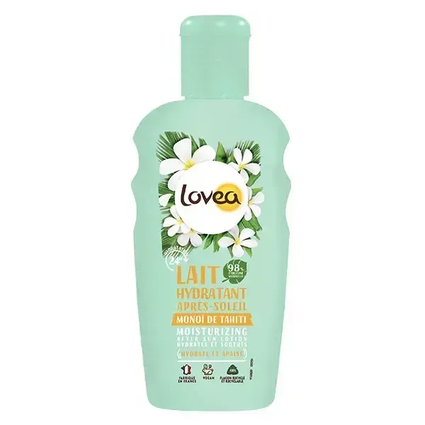 LOVEA LAIT HYDRATANT APRES-SOLEIL MONOI DE TAHITI 150 ML