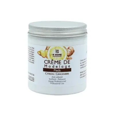 K-REINE CREME DE MODELAGE PIEDS CITRON GINGEMBRE 250ML
